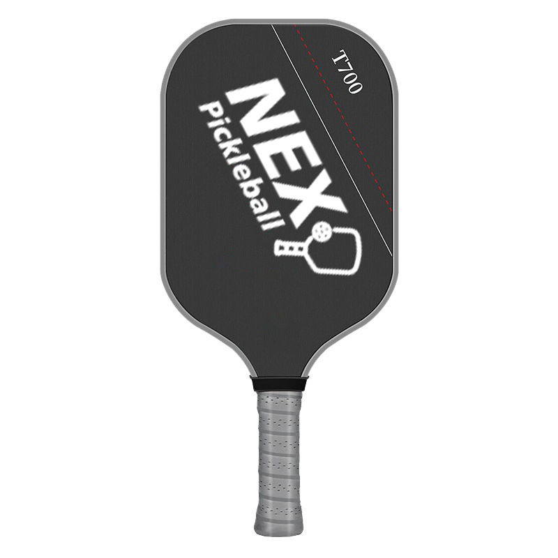 Pickleball paddle with T700 model design and NEX Pickleball logo