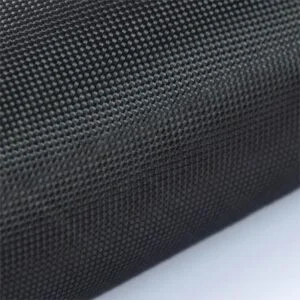 Carbon Fiber Fabric Roll Close-up of a rolled carbon fiber fabric with a textured pattern