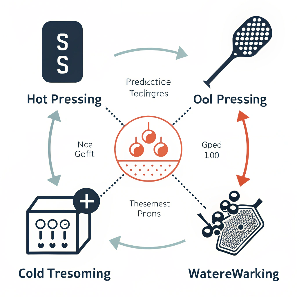 Minimalist flat design of production methods enhancing paddle performance