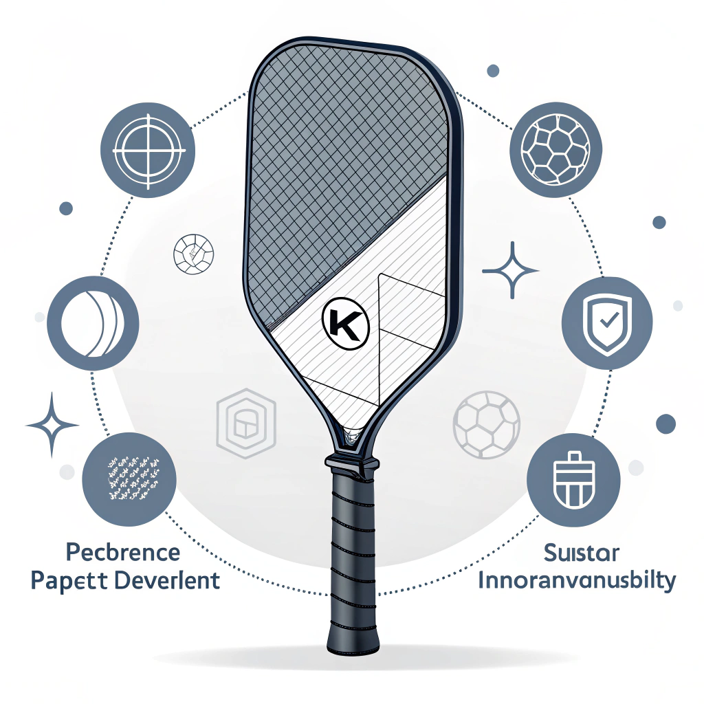 Minimal abstract illustration of Kevlar composite paddle prototypes under performance testing conditions.