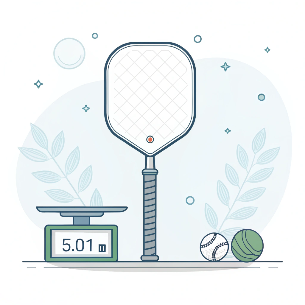 Minimal illustration of a paddle balanced on a rod with digital sensor elements.