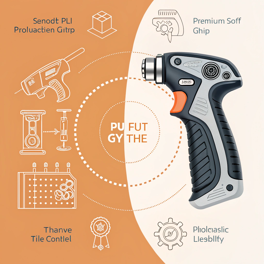 Minimalistic illustration comparing PU and synthetic leather pickleball grips.