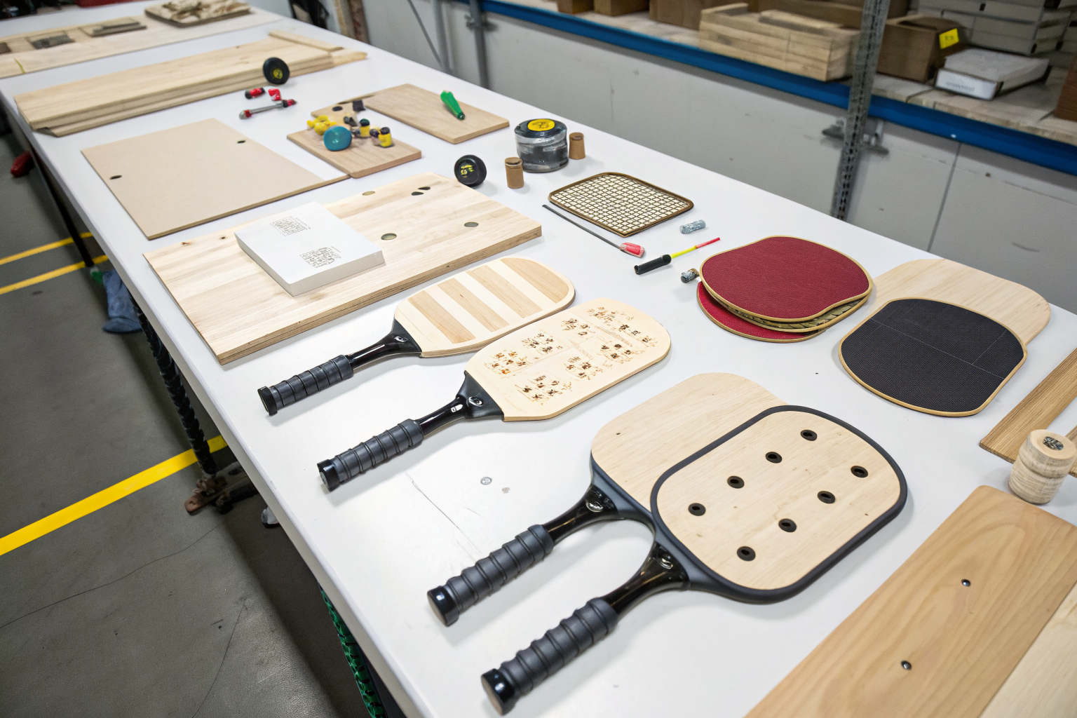 Paddle Line How Long Does Custom Pickleball Paddle Production Take? - NEX Pickleball